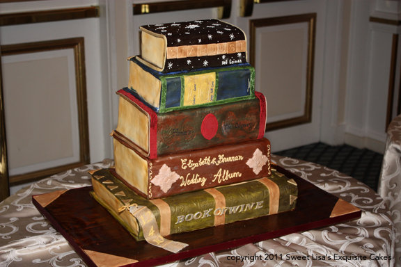 book grooms  cake