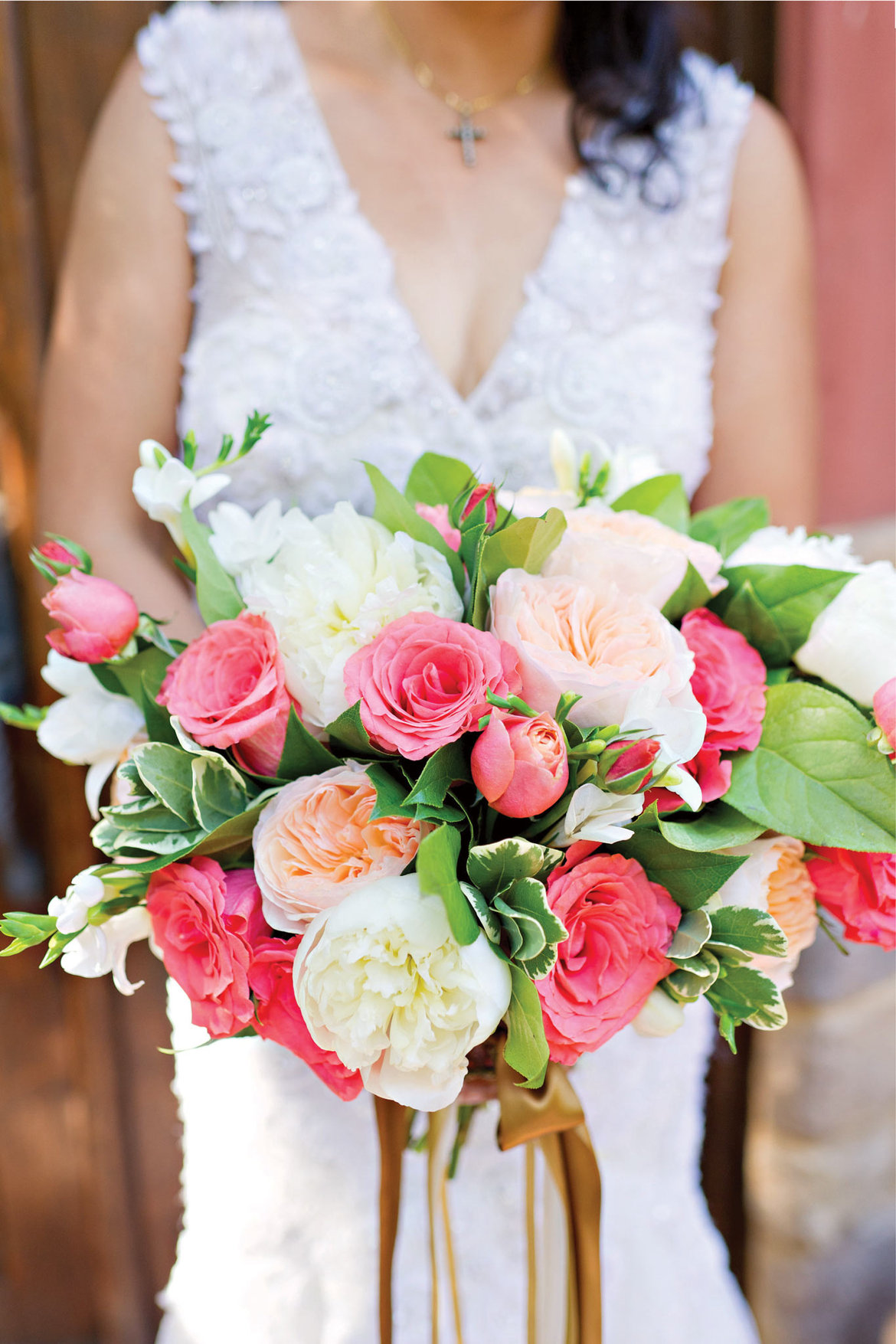 peony bridal bouquet