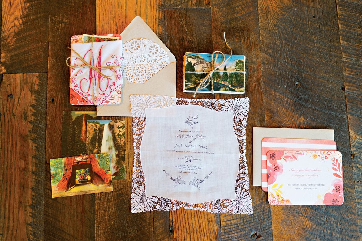 vintage wedding invitations