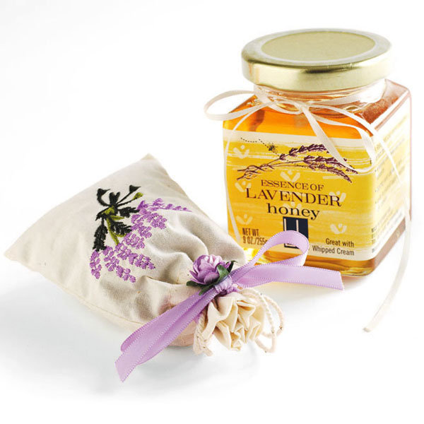 lavender honey wedding favor