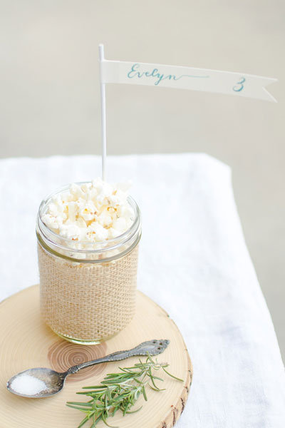 diy treat jar escort cards