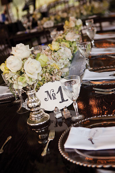 low wedding centerpieces