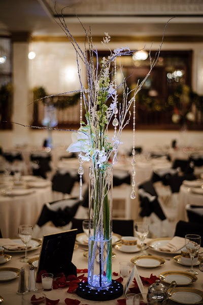 tall centerpiece 