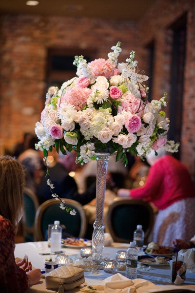 tall flower centerpiece 