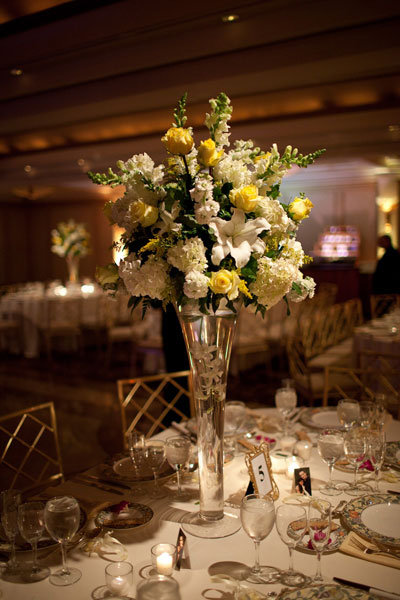 tall centerpiece