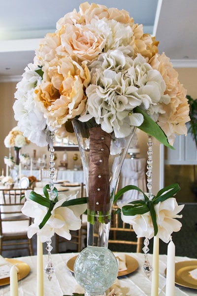 tall centerpiece 