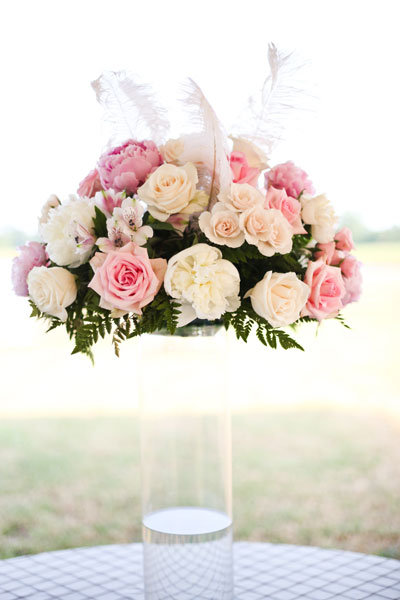 flowers and feathers 