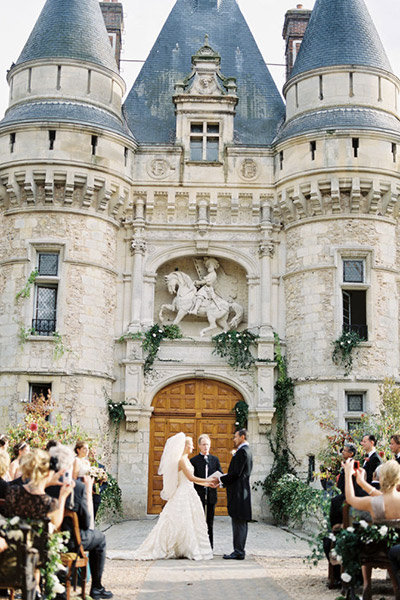 castle wedding