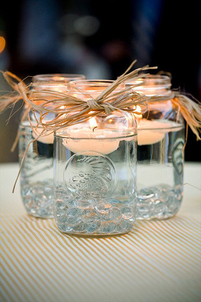 mason jar centerpiece