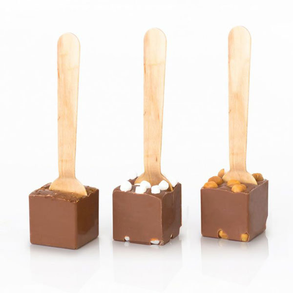 hot chocolate on a stick