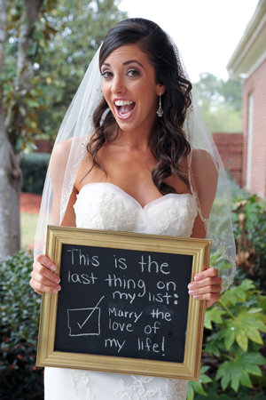 things to give a bride on her wedding day