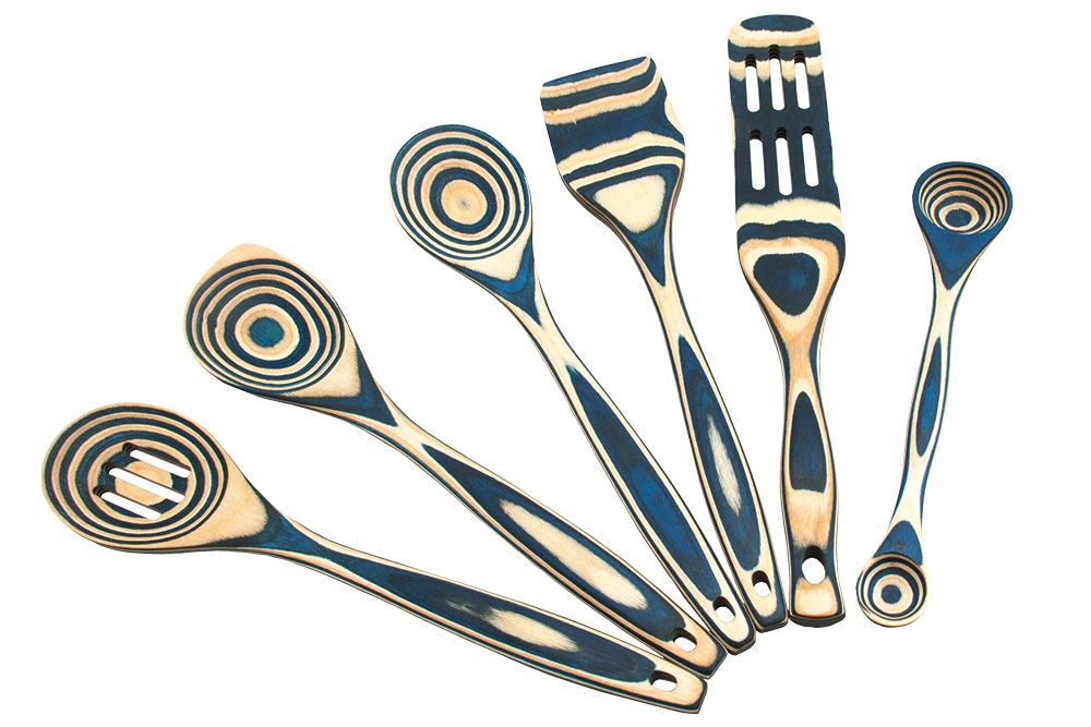 island bamboo utensils
