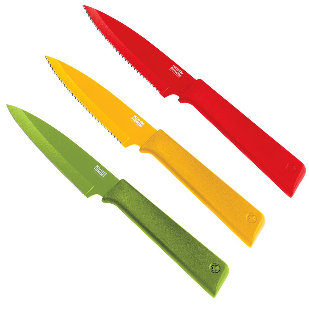 Kuhn Rikon Colori Set Prep Knives