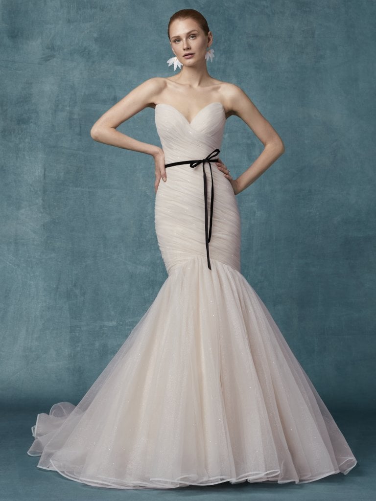 meringue wedding dress