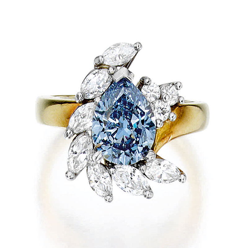 sothebys blue ring