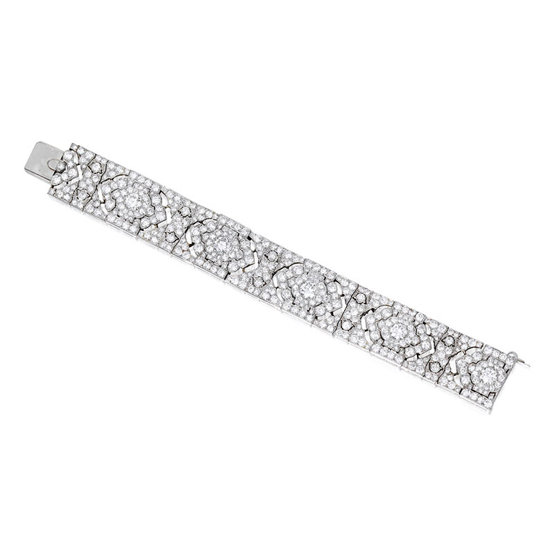 sothebys magnificent jewels collection diamond bracelet