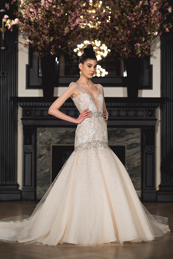 ines di santo sparkle gown