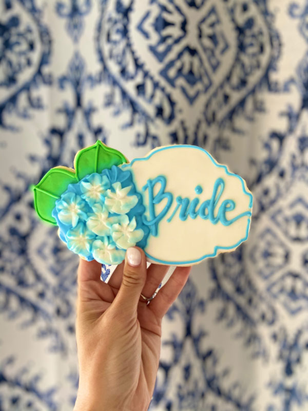 Hydrangea Cookie