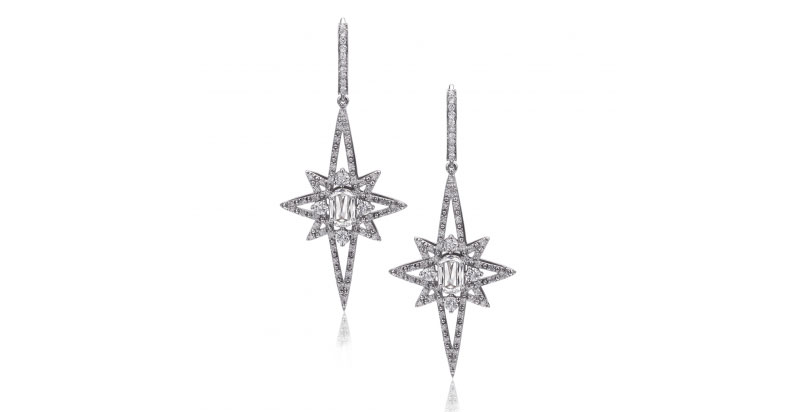 Star Diamond Earrings