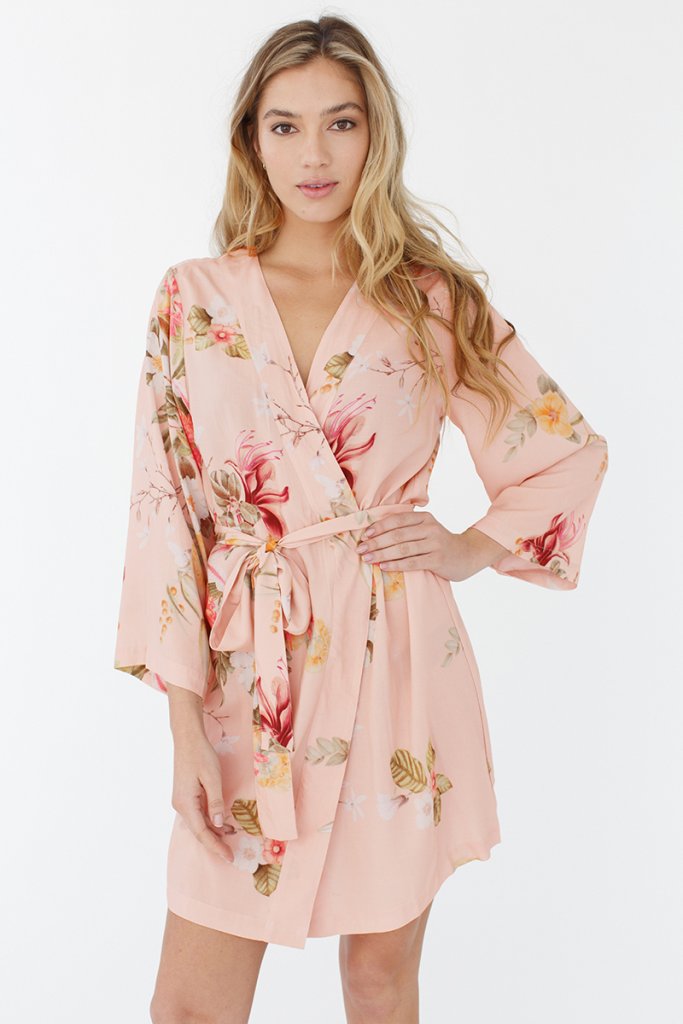 Plum Pretty Sugar robe in Heartbreaker