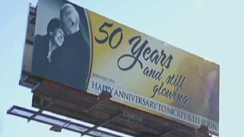 anniversary billboard
