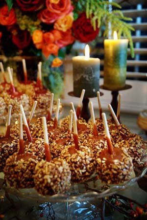 caramel apples