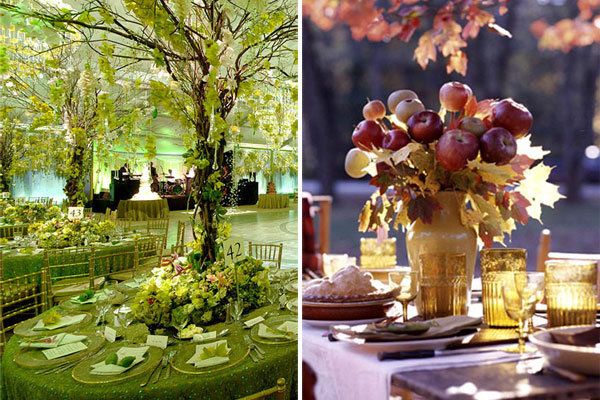 apple centerpieces