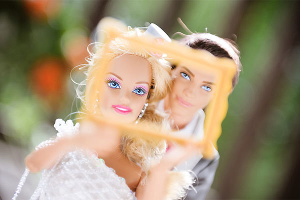 barbie and ken wedding
