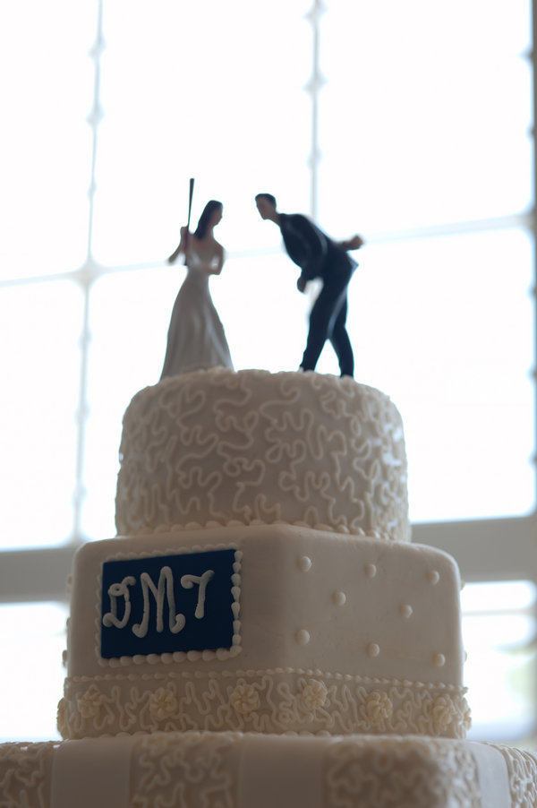 baseball cake topper