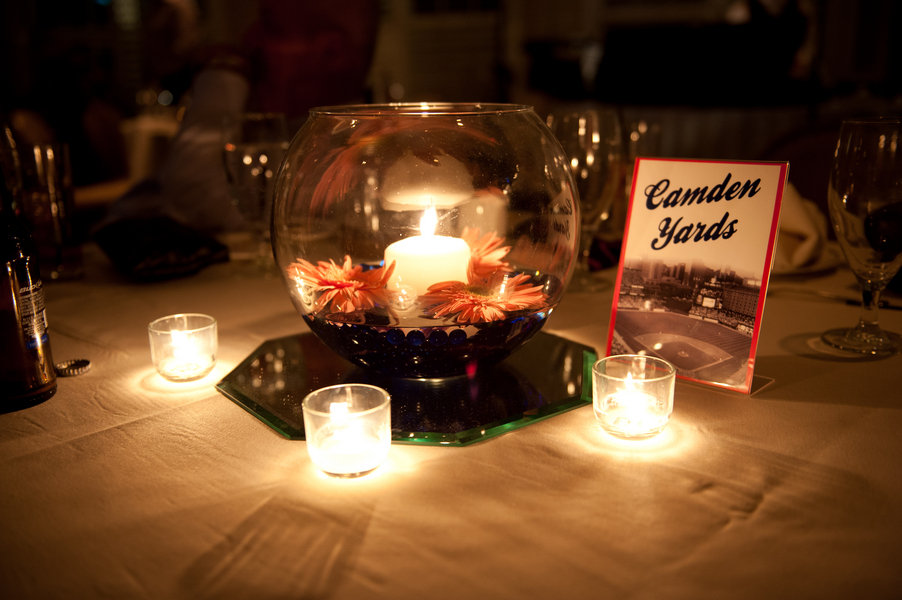 baseball theme table numbers