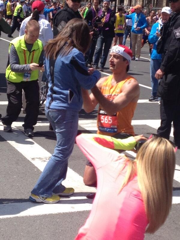 boston marathon finish line proposal