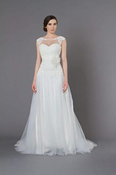 kelly faetanini wedding gown