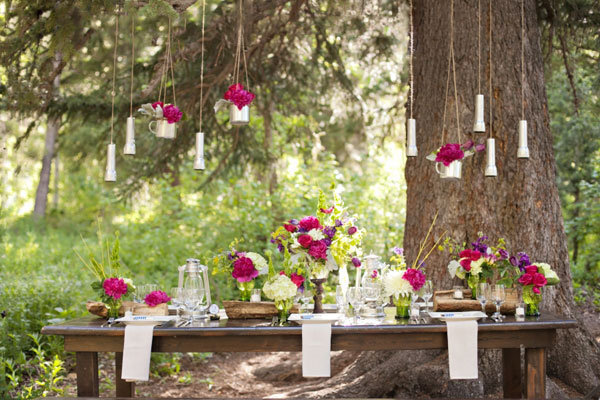 rustic table decor