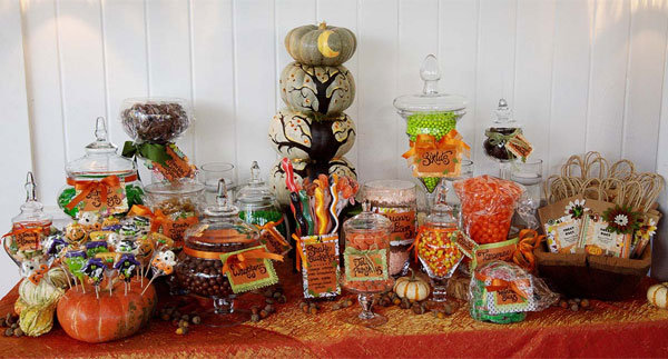 candy buffet