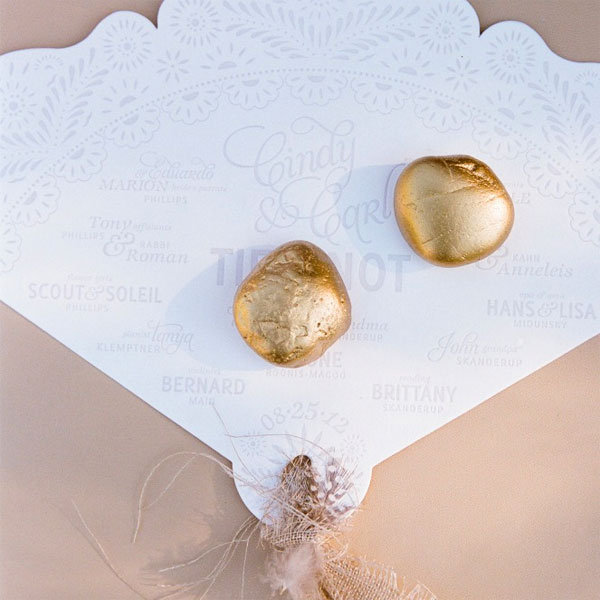 fan wedding programs