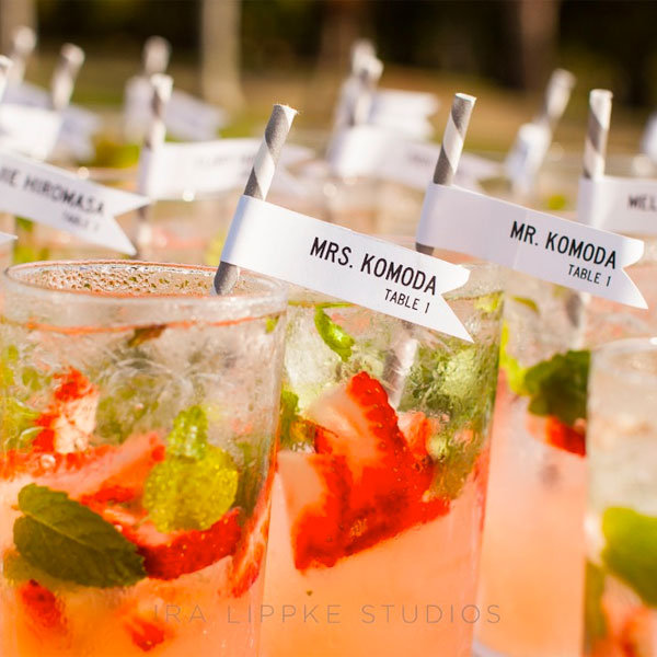 cocktail escort cards