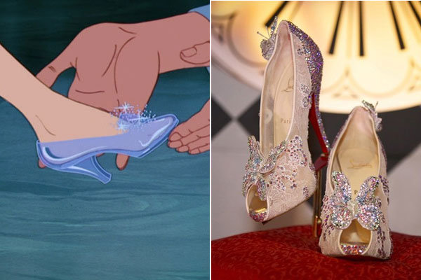 Christian Louboutin unveils Cinderella-inspired slipper - CBS News
