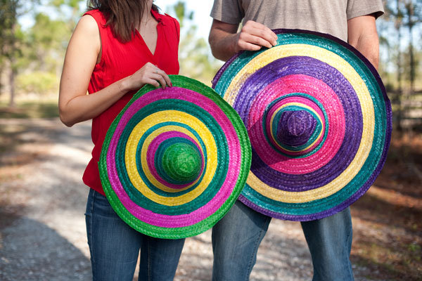 cinco de mayo bachelorette party sombreros