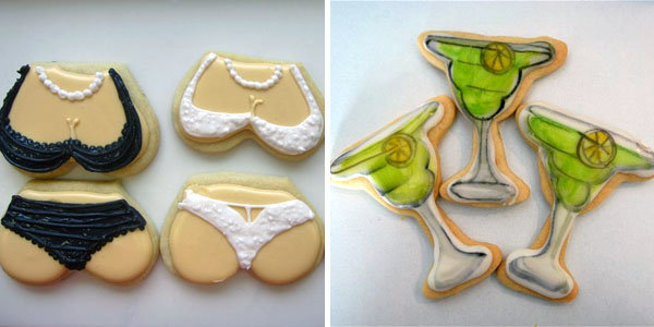 cinderellies sweets bachelorette party cookies