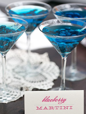 blueberry martini