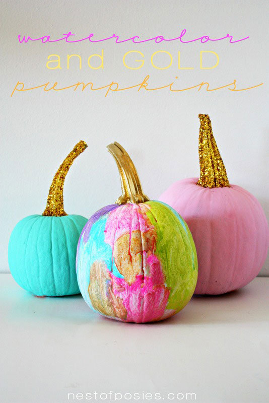 painted pumpkins