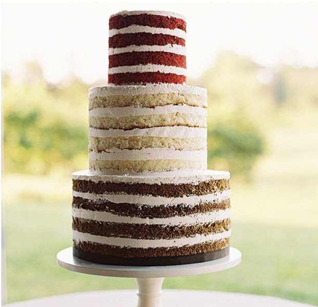 fall wedding cake