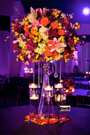 fall wedding centerpiece