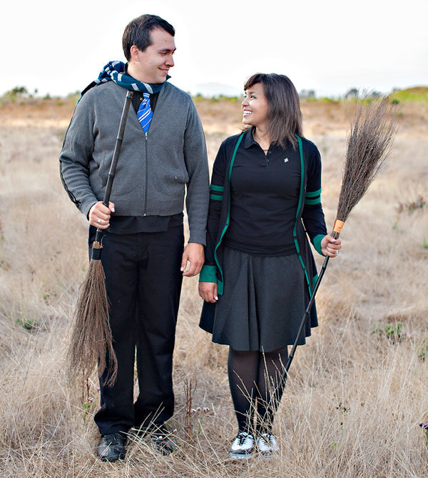 harry potter engagement photos