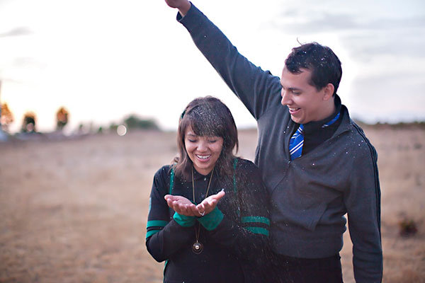 harry potter engagement photos