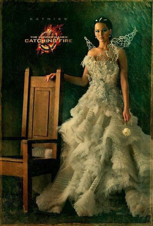 Katniss's wedding gown(s). : r/Hungergames