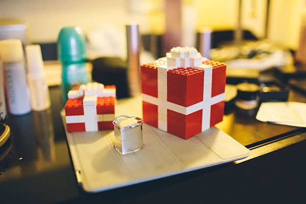 Lego online engagement gift