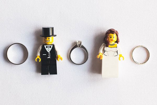 lego wedding