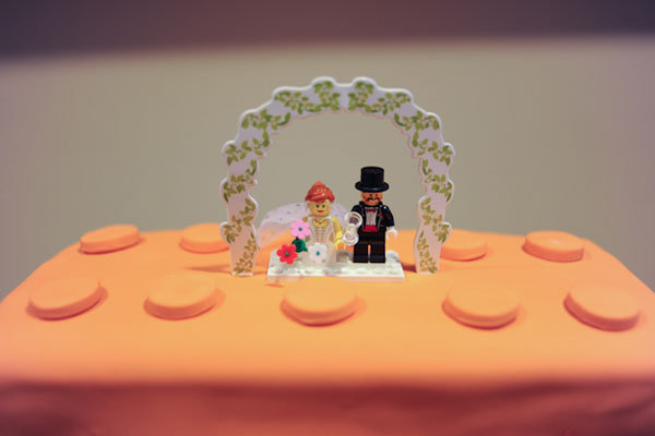 lego wedding cake