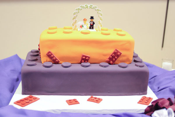 lego wedding cake